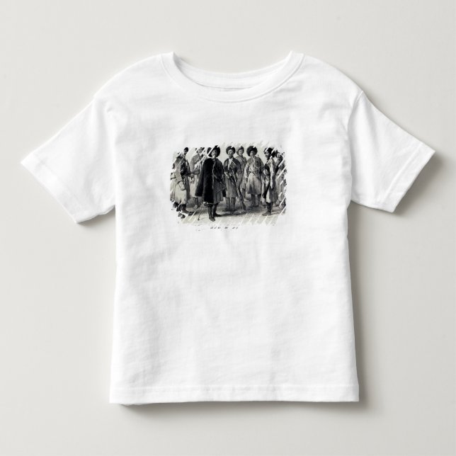Camiseta De Bebé Soldados rusos (Anverso)