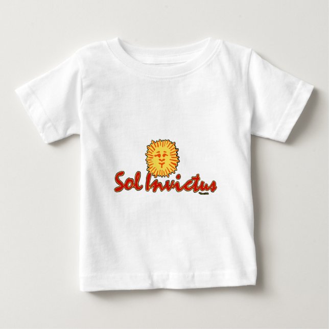 Camiseta De Bebé Solenoide Invictus (Anverso)