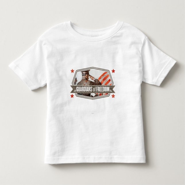 Camiseta De Bebé Solider-Guarda de la libertad (Anverso)