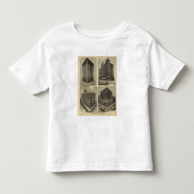 Camiseta De Bebé Solidez arquitectónica en Portland, Oregon (Anverso)