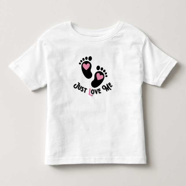 Camiseta De Bebé Solo ame.w (Anverso)