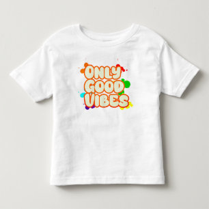 Camiseta De Bebé Solo Buenos Vibes