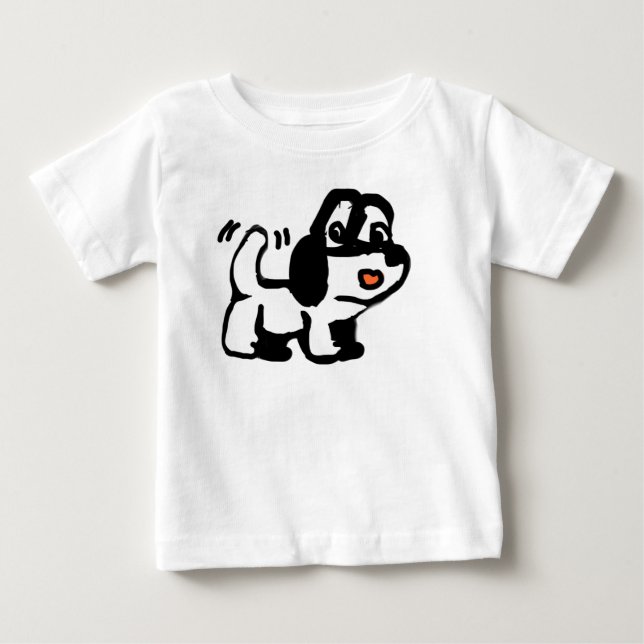 Camiseta De Bebé Solo comprobando (Anverso)