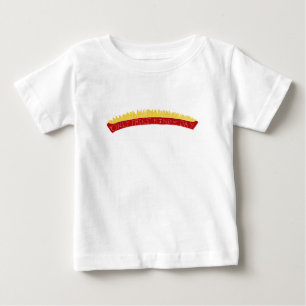 Camiseta De Bebé Solo Día de Papas Fritas 🍟