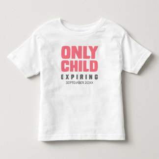 CAMISETA DE BEBÉ SOLO EL NIÑO VACÍA [SU FECHA AQUÍ]