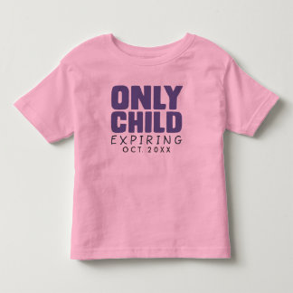 CAMISETA DE BEBÉ SOLO EL NIÑO VACÍA [SU FECHA AQUÍ]