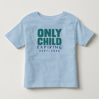 CAMISETA DE BEBÉ SOLO EL NIÑO VACÍA [SU FECHA AQUÍ]