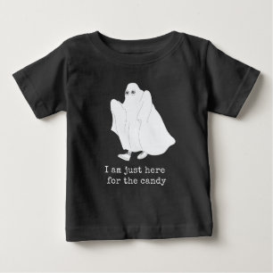 Camiseta De Bebé Solo estoy aquí por caramelos