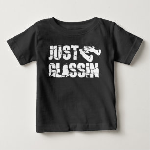CAMISETA DE BEBÉ SÓLO GLASSIN