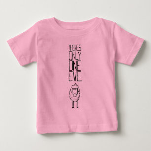 Camiseta De Bebé Sólo hay una cubierta de libro Ewe™