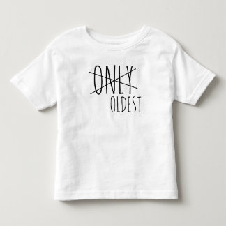 Camiseta De Bebé Sólo para la invitación de recién nacido más antig