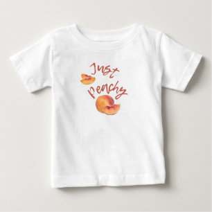 Camiseta De Bebé Sólo Peachy