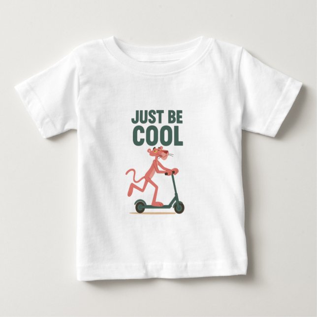 Camiseta De Bebé Solo sé genial. (Anverso)