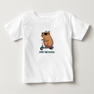 Camiseta De Bebé Solo sé Guay" OSO DESGIN