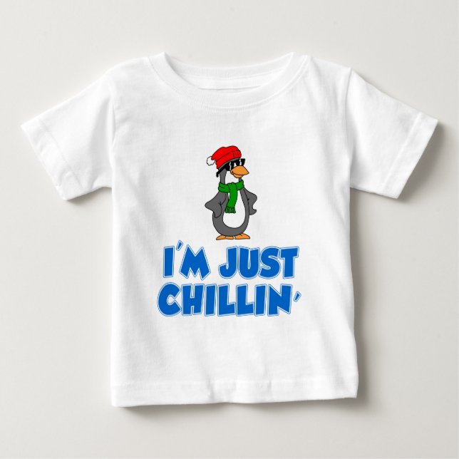 Camiseta De Bebé Solo soy Chillin' (Anverso)