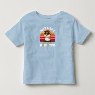 Camiseta De Bebé Solo un chico que ama los hámsters