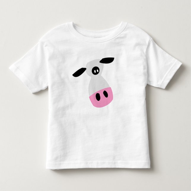 Camiseta De Bebé Sólo una vaca (Anverso)