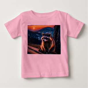 Camiseta De Bebé Solsticio en el Lodge: Atardecer invernal de Mapac