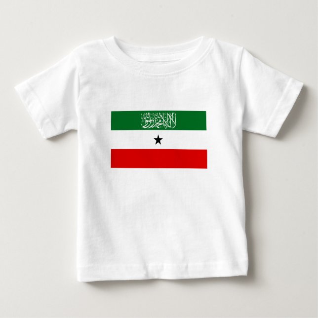 Camiseta De Bebé Somaliland Flag (Anverso)
