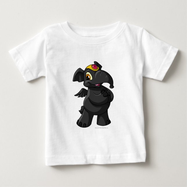 Camiseta De Bebé Sombra del elefante (Anverso)