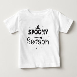 Camiseta De Bebé Sombrero de Bruja de Temporada Espeluznante