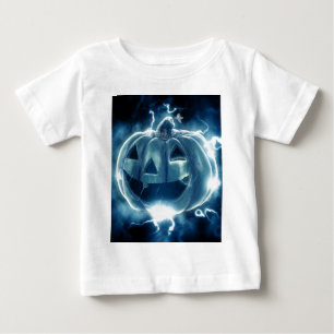 Camiseta De Bebé Sombrío Jack-o-Lantern