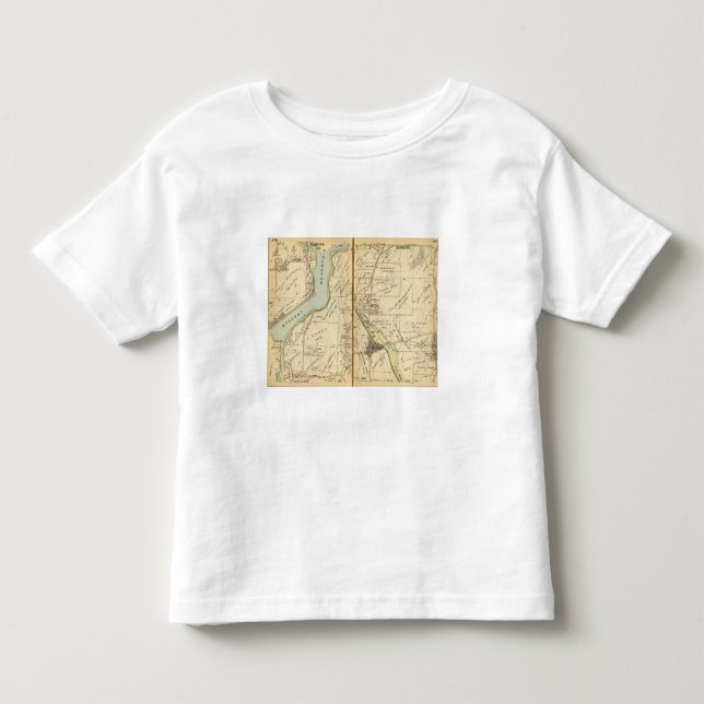 Camiseta De Bebé Somers, Nueva York (Anverso)
