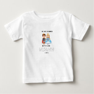 Camiseta De Bebé Somos Hijos Del Rey 