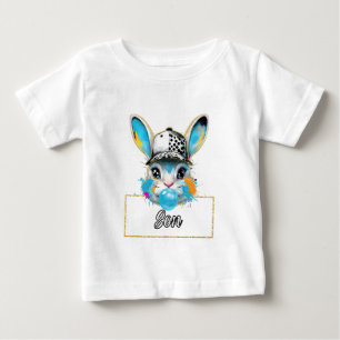 Camiseta De Bebé Son Bubble Easter Bunny T-Shirt