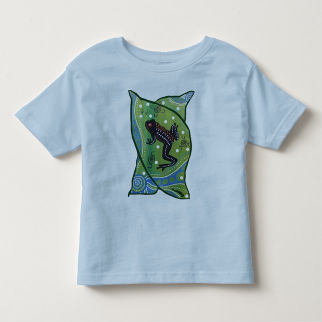 Camiseta De Bebé Soñando con ranas (Anverso)