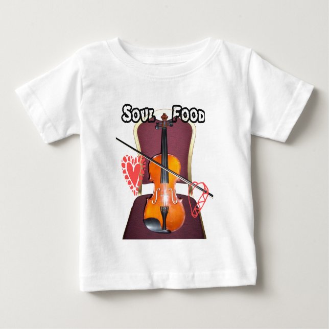 Camiseta De Bebé Sonido v love hakuna matata valentine (Anverso)