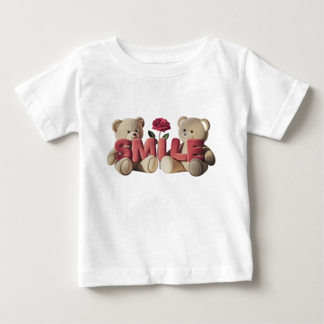 Camiseta De Bebé Sonreír (Anverso)