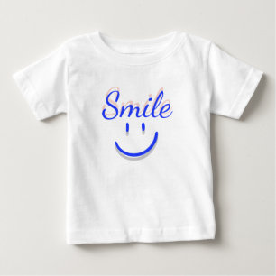 Camiseta De Bebé Sonrisa - Difundir positividad y felicidad bebé
