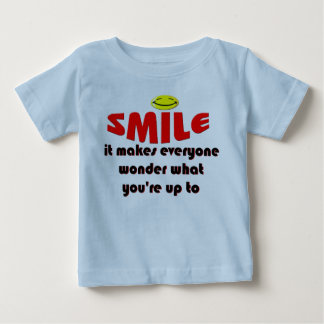 Camiseta De Bebé Sonrisa - haga que la gente se pregunta lo que su