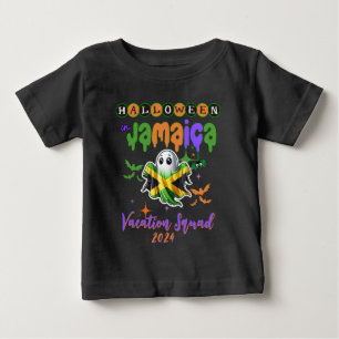 Camiseta De Bebé Sonrisas vibraciones en Jamaica diversión tropical