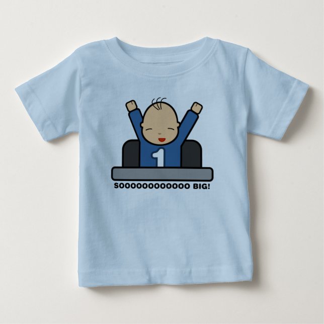 Camiseta De Bebé ¡Soooo Grande! (Versión 1 del niño) (Anverso)