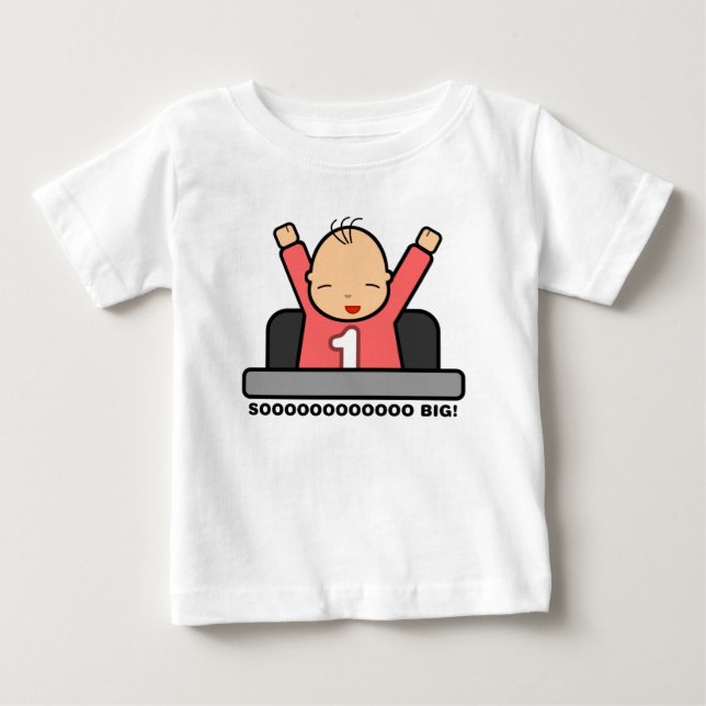 Camiseta De Bebé ¡Soooo Grande! (Versión 2 del Chica) (Anverso)