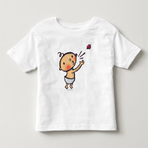 Camiseta De Bebé Soplo de Leslie Patricelli un bebé del beso