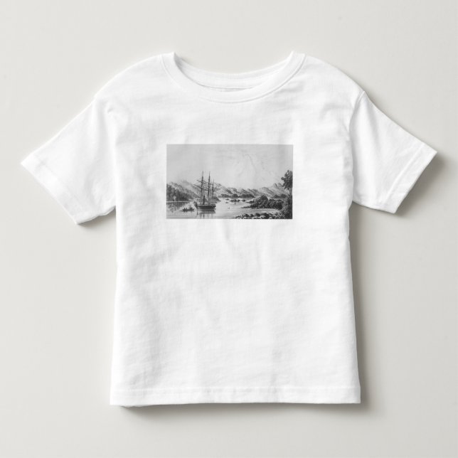 Camiseta De Bebé Soporte Burney de las islas de la nutria (Anverso)