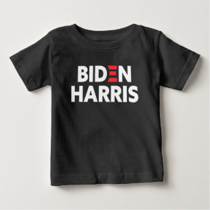 Camiseta De Bebé Soporte electoral Biden / Harris Negro