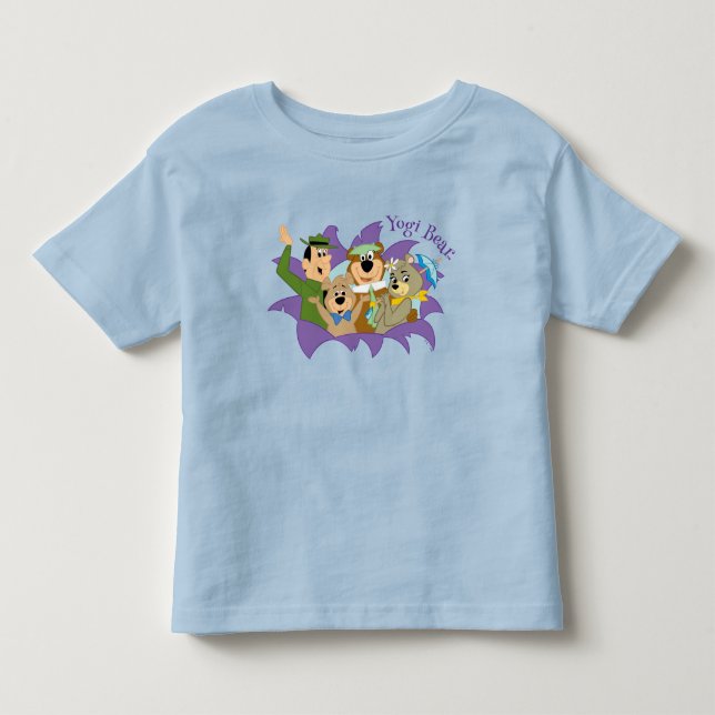 Camiseta De Bebé Sorpresa del oso y los amigos de Yogi (Anverso)
