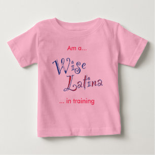 Camiseta De Bebé Sotomayor Babie Wise Latina En Entrenamiento