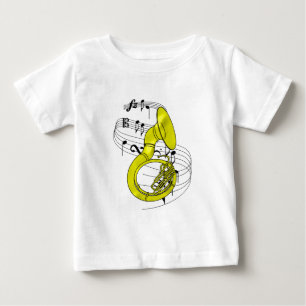 Camiseta De Bebé Sousaphone