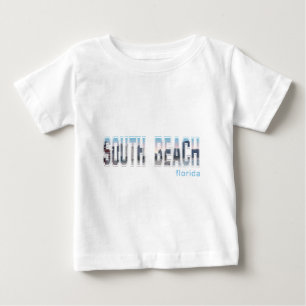 Camiseta De Bebé South Beach, Florida View