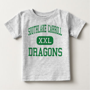 Camiseta De Bebé Southlake Carroll - dragones - alto - Southlake