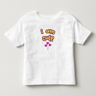 Camiseta De Bebé Soy adorable