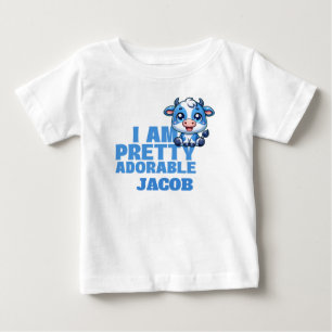 Camiseta De Bebé Soy Bastante Adorable Personalizado