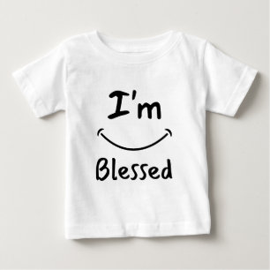 Camiseta De Bebé Soy bendita sonrisa bíblica