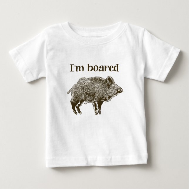 Camiseta De Bebé Soy Boared (Anverso)