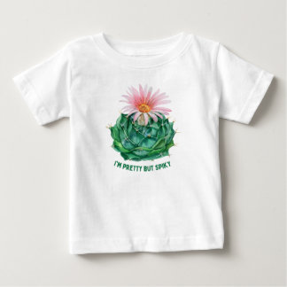 Camiseta De Bebé Soy bonita pero espinosa
